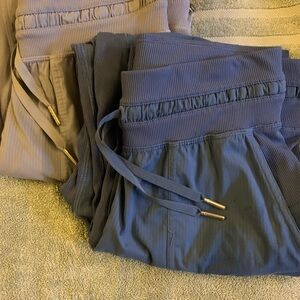 Stylish water drop blue and Gray Joggers